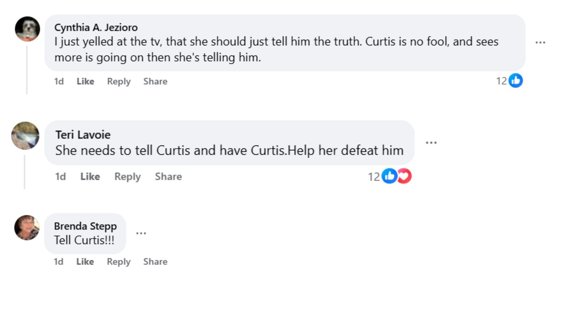 Comments by fans on the post (Image via Facebook/@Gethro Dorcent)
